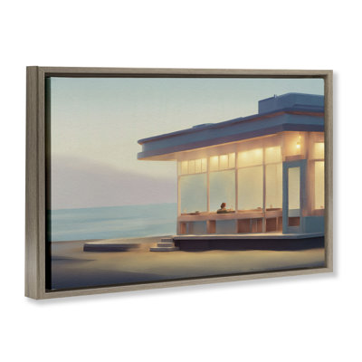 «Beach Diner at Froed Floater», art mural par Noah Bay