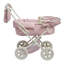 Poussette de landau pour enfant avec auvent rétractable et panier de rangement Teamson Kids Princess-106880391