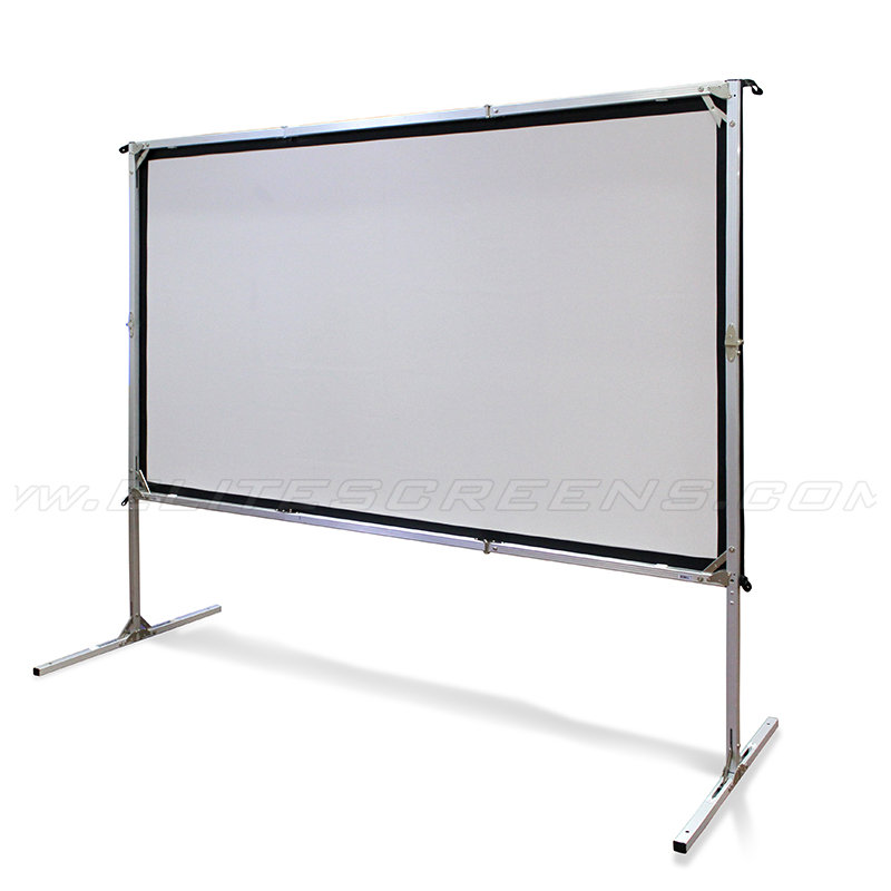 Yardmaster2 Dual Series Portable Folding Frame Projector Screen, 180" Diagonal