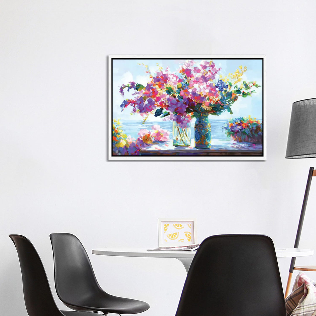 Blossoms Amidst The Ocean Breeze von Leon Devenice - Gallery-Wrapped Canvas Giclée on Canvas