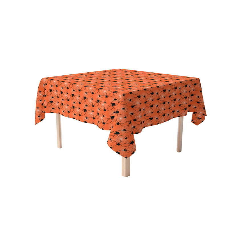 Hackensack Geometric Halloween Tablecloth, 54" L x 54" W