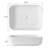 Davivy 15.6'' Ceramic Rectangular Bathroom Sink-61963196