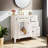 Azara 36'' Single Bathroom Vanity with Ceramic Top-1536949226