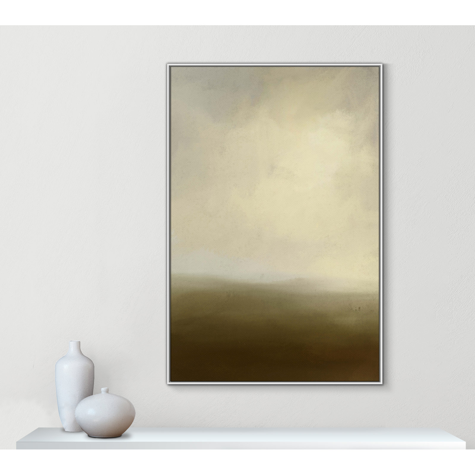 Macy "The Moors" Print, 41.5" W x 61.5" H, White