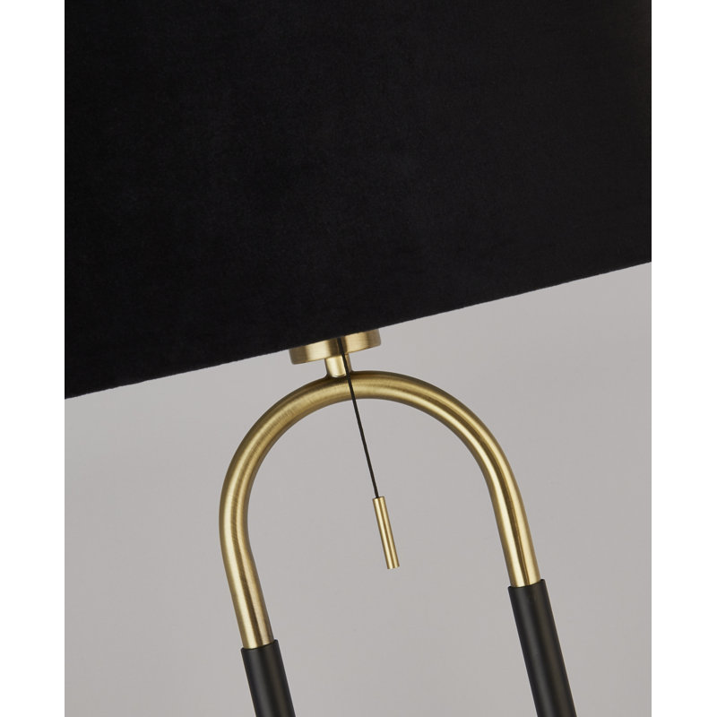 Longfellow 161cm Task Floor Lamp, Black