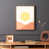 Brown Single Picture Framed