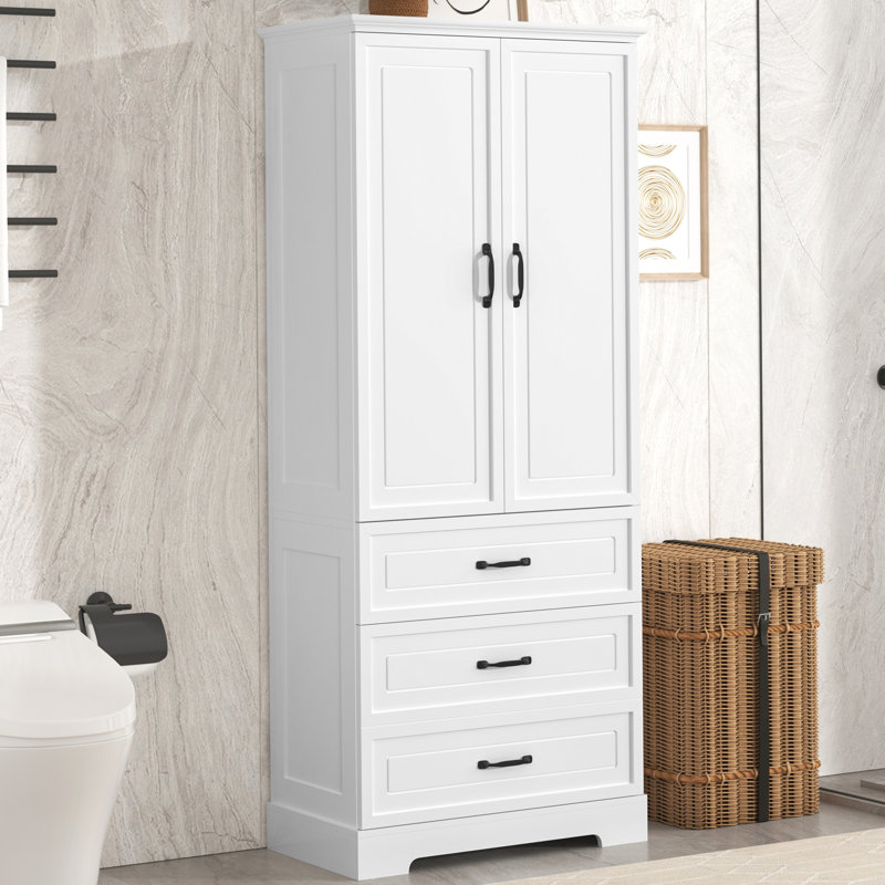 Armoire de salle de bain autoportante 68 po Jo