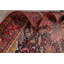 Tapis unique en laine noué à la main style Serapi des années 1970 de 7 pi 9 po x 11 pi 2 po Niyah