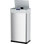 Poubelle en acier inoxydable à capteur de mouvement 21,1 gallons, poubelle automatique, couvercle à fermeture en douceur, pour la cuisine, le bureau, le véhicule récréatif, la chambre à coucher et le salon (argent)