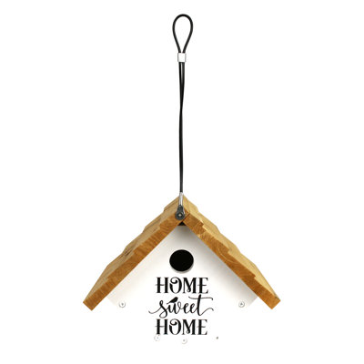 Nature's Way Farmhouse Cedar Wren House, White