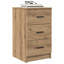 38cm W Manufactured Wood Bedside Table-2066940199
