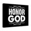 Honor God - Wrapped Canvas Print-42843595