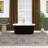 59 " L x 29.5 " W Freestanding and Mounting / Installation Required Soaking Acrylic Bathtub