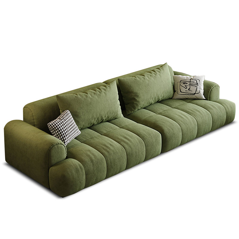 100% Polyester Modular Sofa cushion couch, 4, 29.92" H x 118.11" W x 40.55" D, Green