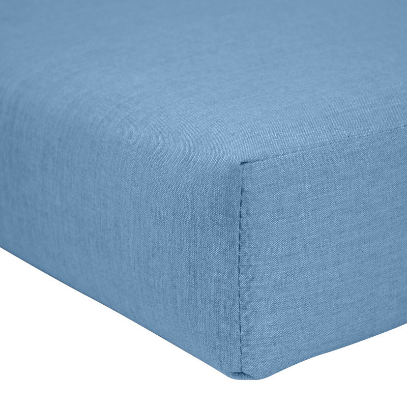 Coussin de siège extérieur Amala Sunbrella®, Sunbrella® Cast Ocean, L 25 po x P 25,5 po