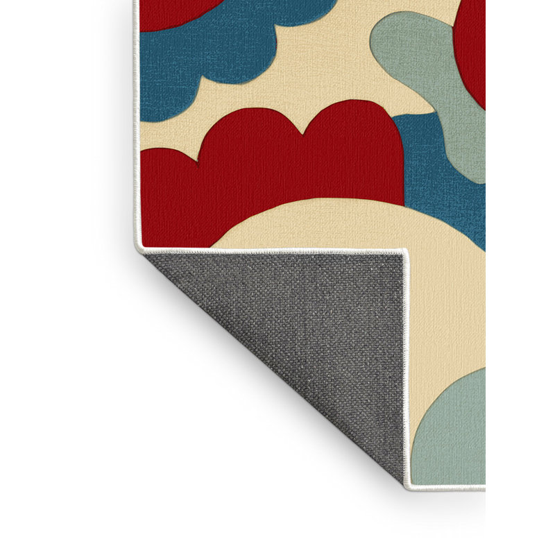 Bubbly Zest Rug, Square 8'
