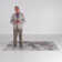 Dittmer Abstract Gray/Dark Red Area Rug