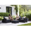 Keter California 4 Seater Outdoor Garden Furniture Lounge set