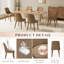 50.5cm H Fabric Upholstered Upholstered Back Side Chair-1229182818