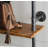 Imron 82.68'' Industrial Pipe Clothing Rack