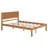 Chares Wood Platform Bed With Headboard-711956075-711956069