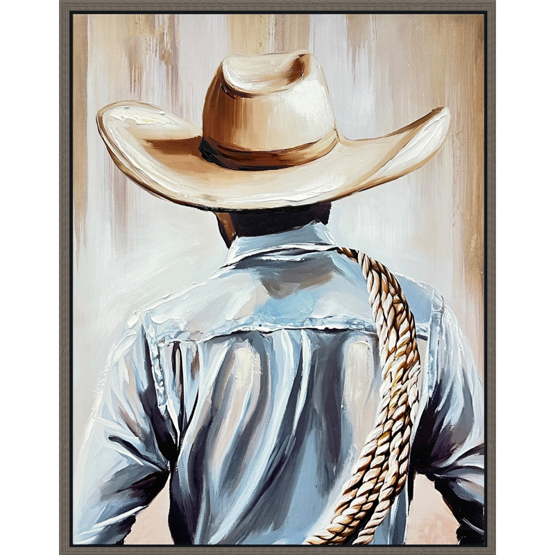 Art mural Western
