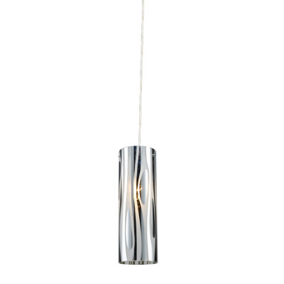 Chromia 4'' Wide 1-Light Pendant - Polished Chrome