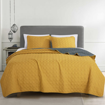 Modern & Contemporary Solid Colour Coverlet