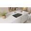 Lavabo de salle de bain encastrable en résine noire mate 23,6 po x 16,4 po Badeloft UB-01-MBLK-138186145