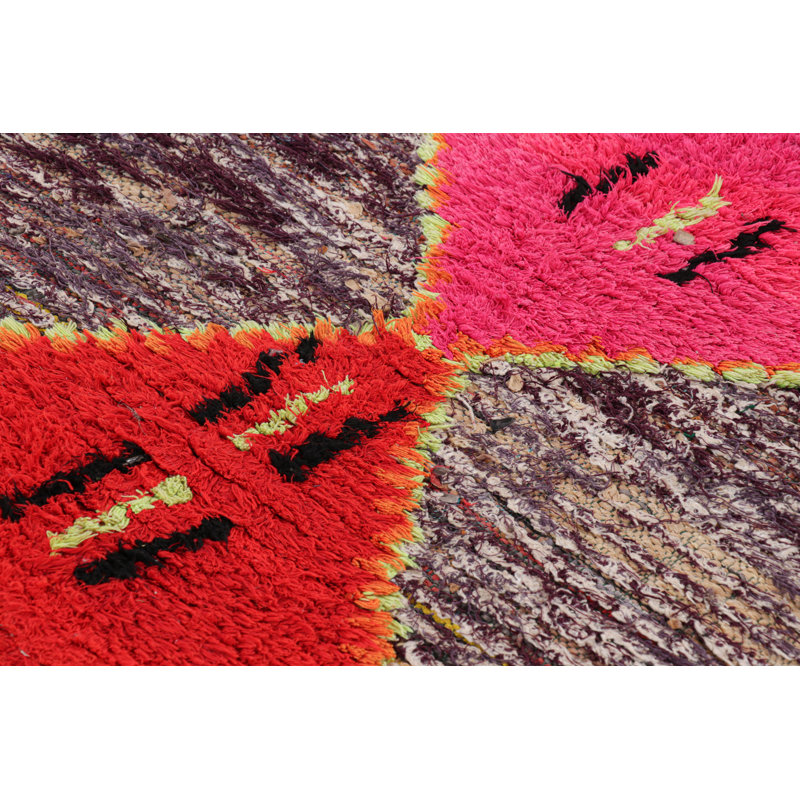 One-of-a-Kind 3'9”x8'10” Hand Knotted Area Rug