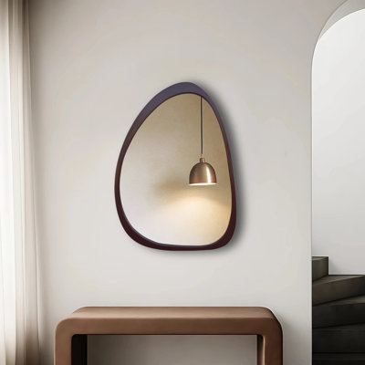 Miroir ovale asymétrique