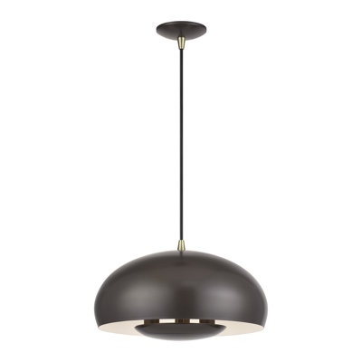 Aaranyan 3 Light English Bronze Pendant