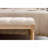 Upholstered Tufted Bench Ottoman