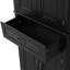 Armoire de rangement pour salle de bain avec portes et tiroir, plusieurs espaces de rangement, tablette réglable-103824353