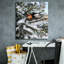  «Christmas Chickadee» par John Hovenstine, art mural sur toile, 26 po x 30 po-607148191