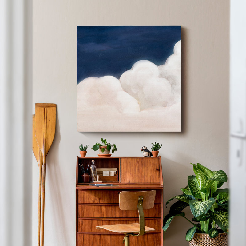 « cloudy night ii »-impression sur toile, H 32 po x l 32 po x P 1,5 po