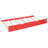 Full Size Wood Daybed with Twin Trundle, Built-In Desk & USB Ports – Red Kids & Teens Bedroom Furniture-117789986