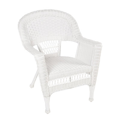 White Wicker Chair