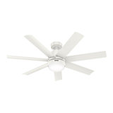 52" Brazos ENERGY STAR® 7-Blade Standard Ceiling Fan with Remote Control and LED Light Kit Included
