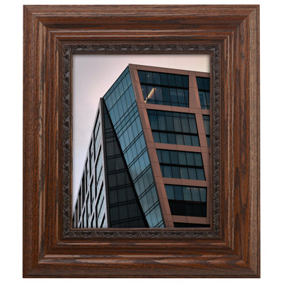Levy Chestnut Wood Beveled Picture Frame
