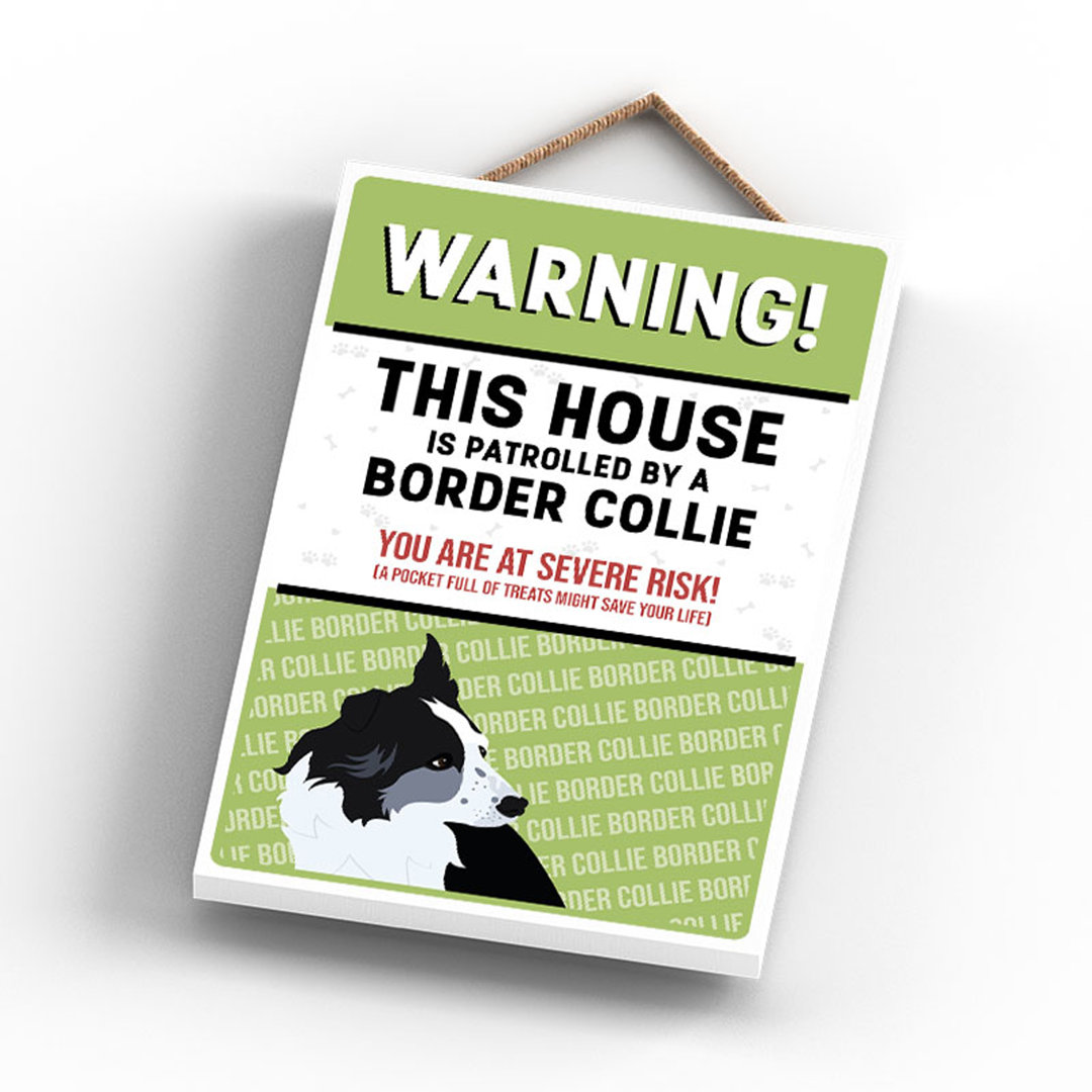 Katie P Border Collie Wall Décor
