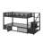 Chic Twin-Size All-In-One Bunk Bed-914842995