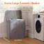 Bhargava Fabric Laundry Hamper with Handles-1104363959-1104363944