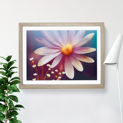 Adorable Daisy Flower - Framed Print
