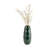 Jesston Bold Modern Stoneware Vase with Sculptural Embossed Circle Detailing and Striking Contemporary Profile for Eye-Catching Decorative Accent in Stylish Interiors-89110017-89110018
