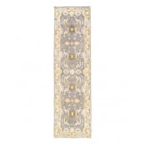 Wareesha Wool Oriental Area Rug in Gray