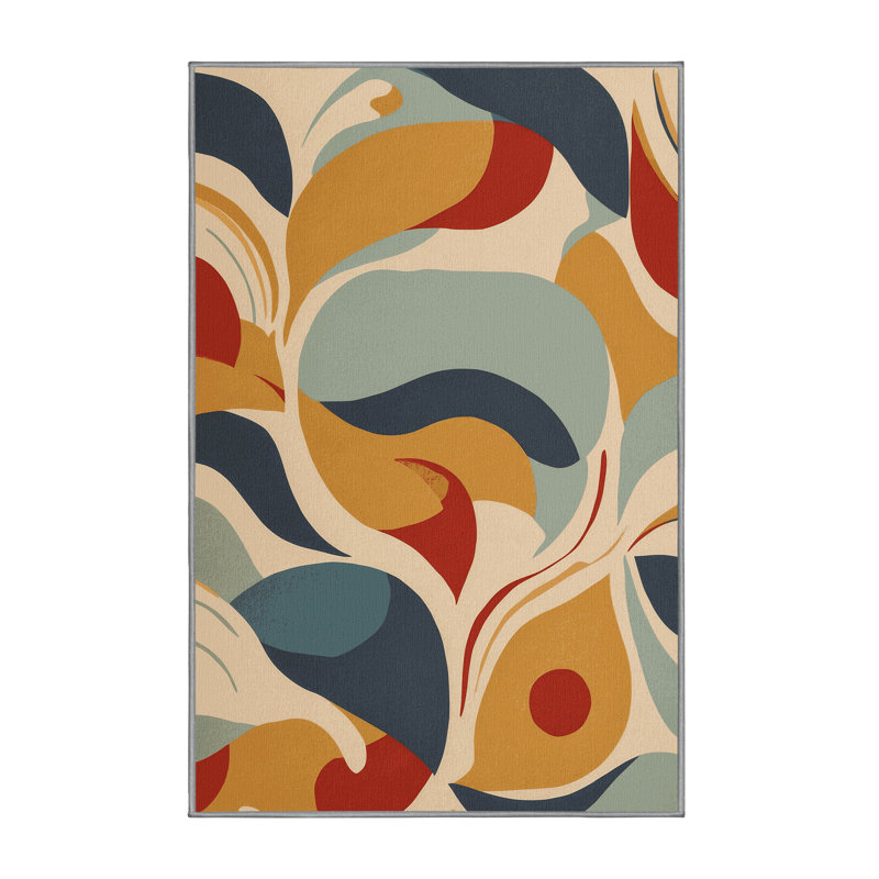 Perky Sparkle Rug, Rectangle 3' x 5'