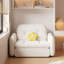 Fauteuil convertible 33,46 po blanc 100% polyester-173499411