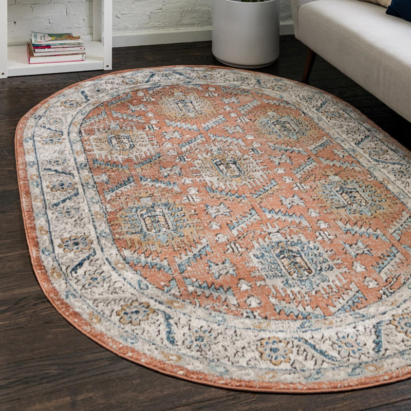 Weingartner Oriental Indoor Rug, Oval 4' x 6'