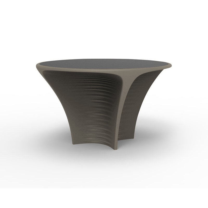 Biophilia Plastic Side Table, Taupe